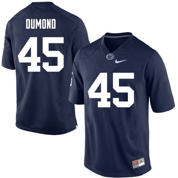 Men Penn State Nittany Lions #45 Joe Dumond College Football Jerseys-Navy